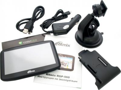 GPS навигатор Ritmix RGP-560 - комплектация