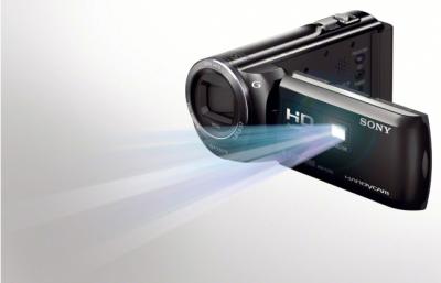 Видеокамера Sony HDR-PJ320E Black - проектор