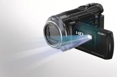 Видеокамера Sony HDR-PJ650E Black - проектор