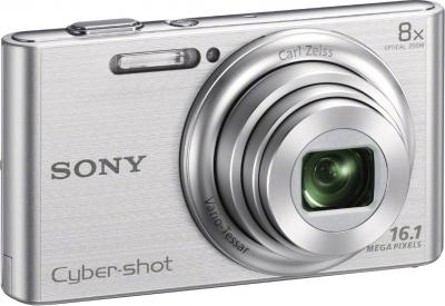 Компактный фотоаппарат Sony Cyber-shot DSC-W730 Silver - общий вид