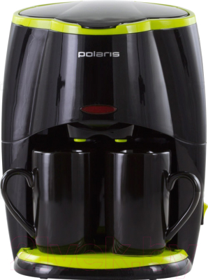 Капельная кофеварка Polaris PCM0210 (Black-Green)