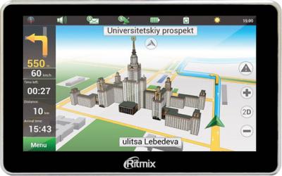 GPS навигатор Ritmix RGP-580 - общий вид