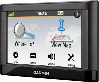 GPS навигатор Garmin nuvi 52 - вид сбоку