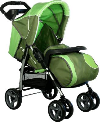 Детская прогулочная коляска Caretero Monaco (Green) - общий вид