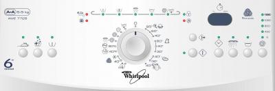 Стиральная машина Whirlpool AWE 7729 - панель управления