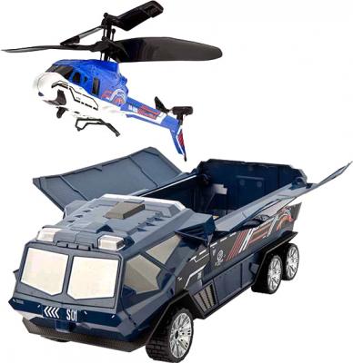 Игрушка на пульте управления Silverlit Броневик с вертолетом (85852) - общий вид