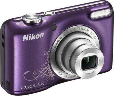 Компактный фотоаппарат Nikon Coolpix L27 Purple - общий вид