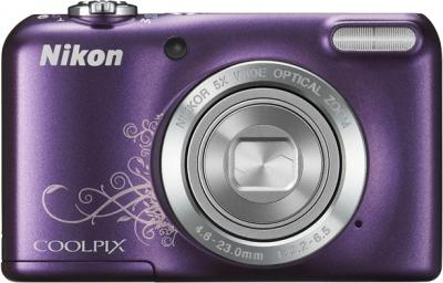 Компактный фотоаппарат Nikon Coolpix L27 Purple - общий вид