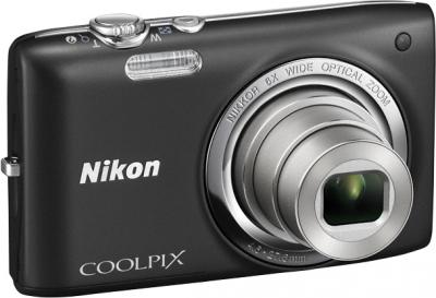 Компактный фотоаппарат Nikon Coolpix S2700 Black - общий вид