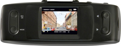 Автомобильный видеорегистратор Jagga DVR 1850 (Blue) - дисплей