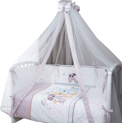 Комплект постельный для малышей Perina Венеция / В7-01.2 (7 предметов, три друга)