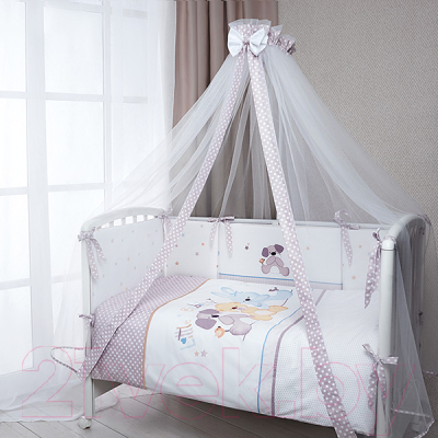 Комплект постельный для малышей Perina Венеция / В7-01.2 (7 предметов, три друга)