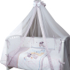 Комплект постельный для новорожденных Perina Венеция / В7-01.2 (три друга) - 