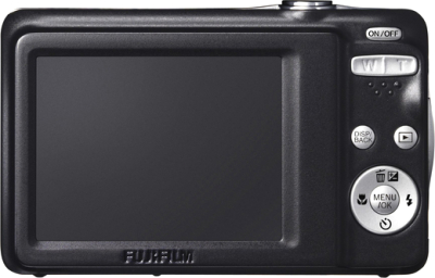 Компактный фотоаппарат Fujifilm FinePix JV300 (Red) - вид сзади