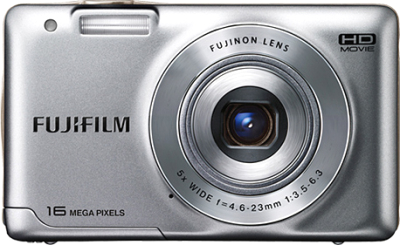 Компактный фотоаппарат Fujifilm FinePix JX500 (Silver) - общий вид