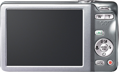 Компактный фотоаппарат Fujifilm FinePix JX500 (Silver) - вид сзади