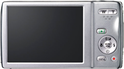 Компактный фотоаппарат Fujifilm FinePix JZ250 (Silver) - вид сзади