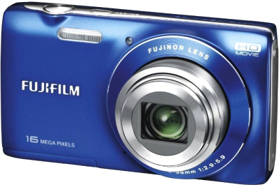 Компактный фотоаппарат Fujifilm FinePix JZ250 (Blue) - общий вид