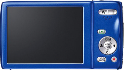 Компактный фотоаппарат Fujifilm FinePix JZ250 (Blue) - дисплей