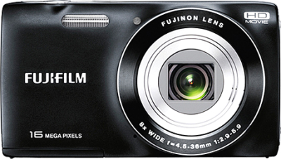 Компактный фотоаппарат Fujifilm FinePix JZ250 (Black) - вид спереди