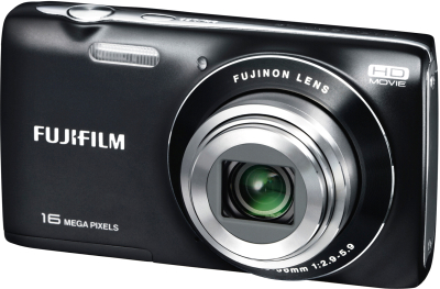 Компактный фотоаппарат Fujifilm FinePix JZ250 (Black) - общий вид