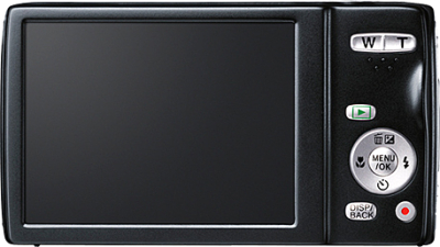 Компактный фотоаппарат Fujifilm FinePix JZ250 (Black) - вид сзади