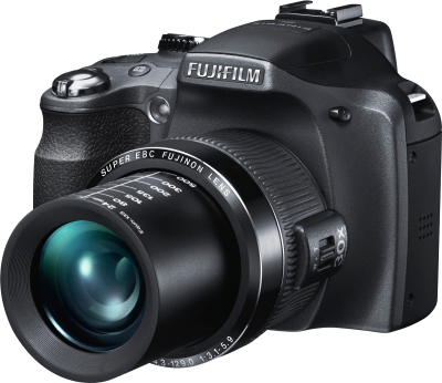 Компактный фотоаппарат Fujifilm FinePix S4500 (Black) - общий вид