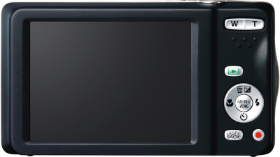 Компактный фотоаппарат Fujifilm FinePix T350 (Black) - вид сзади