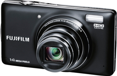 Компактный фотоаппарат Fujifilm FinePix T350 (Black) - общий вид