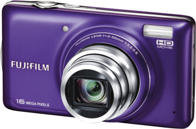 Компактный фотоаппарат Fujifilm FinePix T400 (Purple) - общий вид