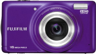 Компактный фотоаппарат Fujifilm FinePix T400 (Purple) - вид спереди