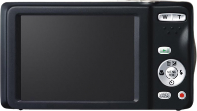 Компактный фотоаппарат Fujifilm FinePix T400 (Black) - вид сзади