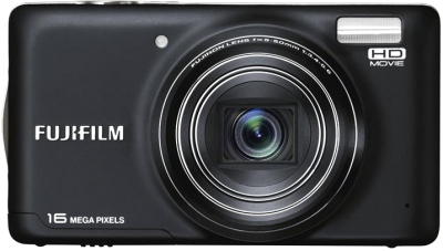 Компактный фотоаппарат Fujifilm FinePix T400 (Black) - вид спереди