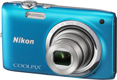 Компактный фотоаппарат Nikon Coolpix S2700 (Blue) - общий вид