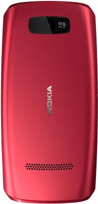 Мобильный телефон Nokia Asha 306 Red - задняя панель