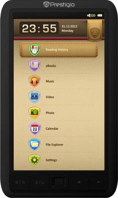 Электронная книга Prestigio eBook Reader PER3574B (microSD 8Gb) - общий вид