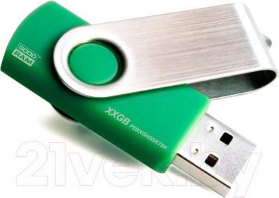 Usb flash накопитель Goodram Twister 32GB Dark Green (PD32GH2GRTSG2R9)