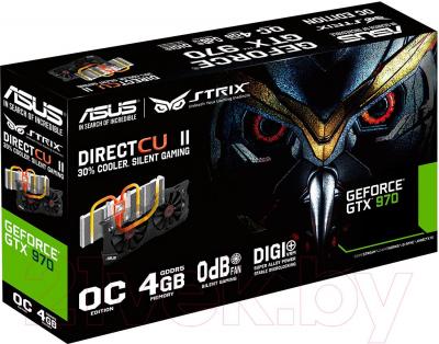 Видеокарта Asus STRIX GTX 970 DirectCU II OC 4GB GDDR5 (STRIX-GTX970-DC2OC-4GD5)