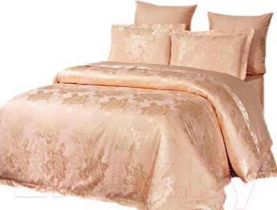Комплект постельного белья Arya Pure Жаккард Manon (200x220) - общий вид комплекта