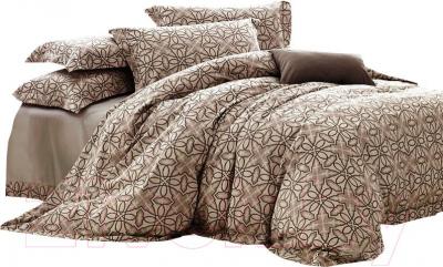 Комплект постельного белья Arya Romance Жаккард Karresla (200x220) - общий вид комплекта