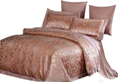 Комплект постельного белья Arya Magestic Бамбук Жаккард Pearl (200x220)