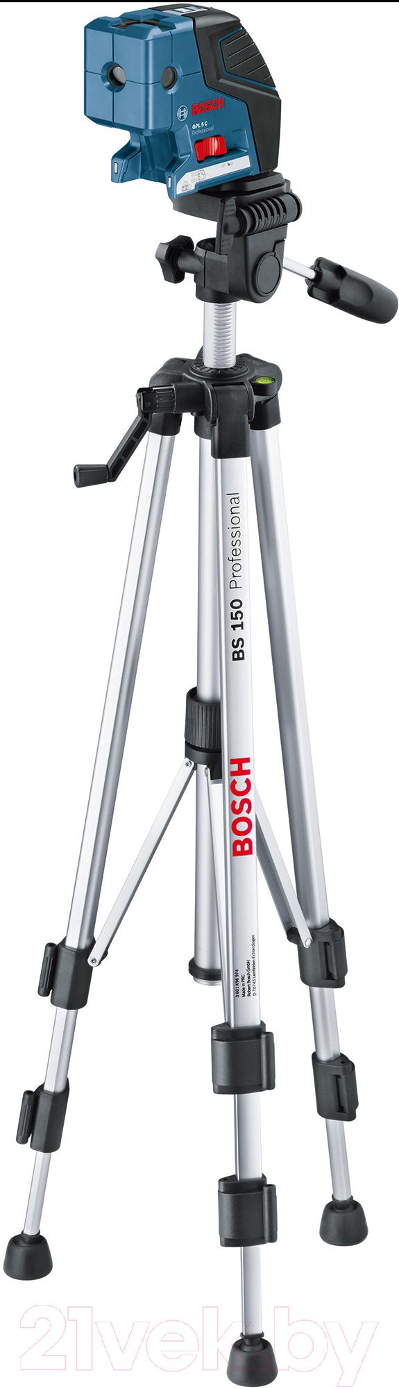 Лазерный уровень Bosch GPL 5 С + BS 150