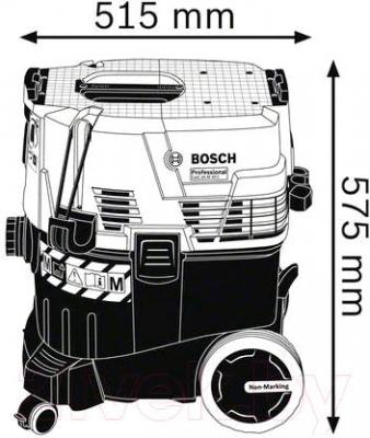 Профессиональный пылесос Bosch GAS 35 M AFC (0.601.9C3.100)