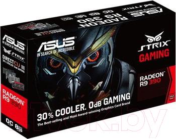 Видеокарта Asus Radeon R9 390 8GB GDDR5 (STRIX-R9390-DC3OC-8GD5-GAMING)