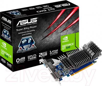 Видеокарта Asus GeForce GT 610 2GB DDR3 (GT610-SL-2GD3-L)