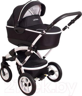 Детская универсальная коляска Coto baby Latina 3в1 (черный)