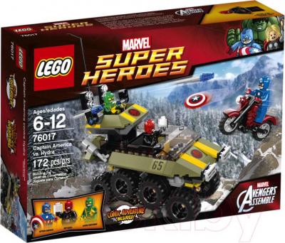 Конструктор Lego Super Heroes Капитан Америка против Гидры 76017