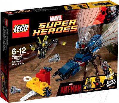 Конструктор Lego Super Heroes Решающая битва Человека-муравья 76039