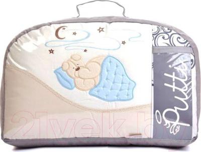Комплект постельный для малышей Putti Starry Night (синий)