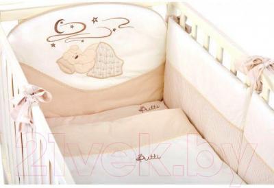 Комплект постельный для малышей Putti Starry Night (в полоску)